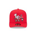 Kansas City Chiefs Cartoon 9FIFTY A-Frame Snapback Hat - Image 2