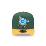 Green Bay Packers Cartoon 9FIFTY A-Frame Snapback Hat - Image 2