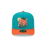 Miami Dolphins Cartoon 59FIFTY A-Frame Fitted Hat - Image 2
