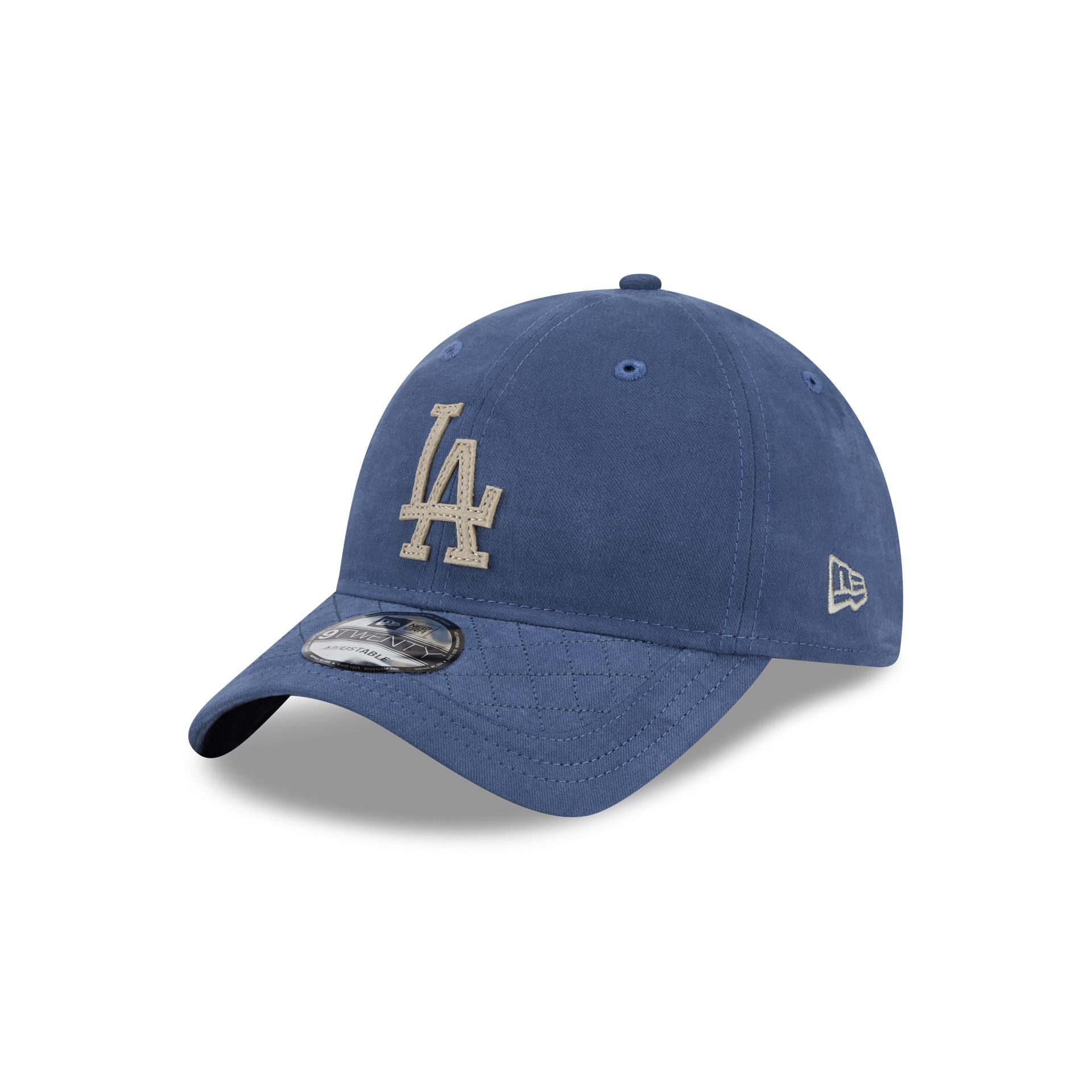 60832607_9TWENTY_LifestyleEnergy_LOSDOD_OTC_3QL Los Angeles Dodgers Quilted 9TWENTY Adjustable Hat - Image 1