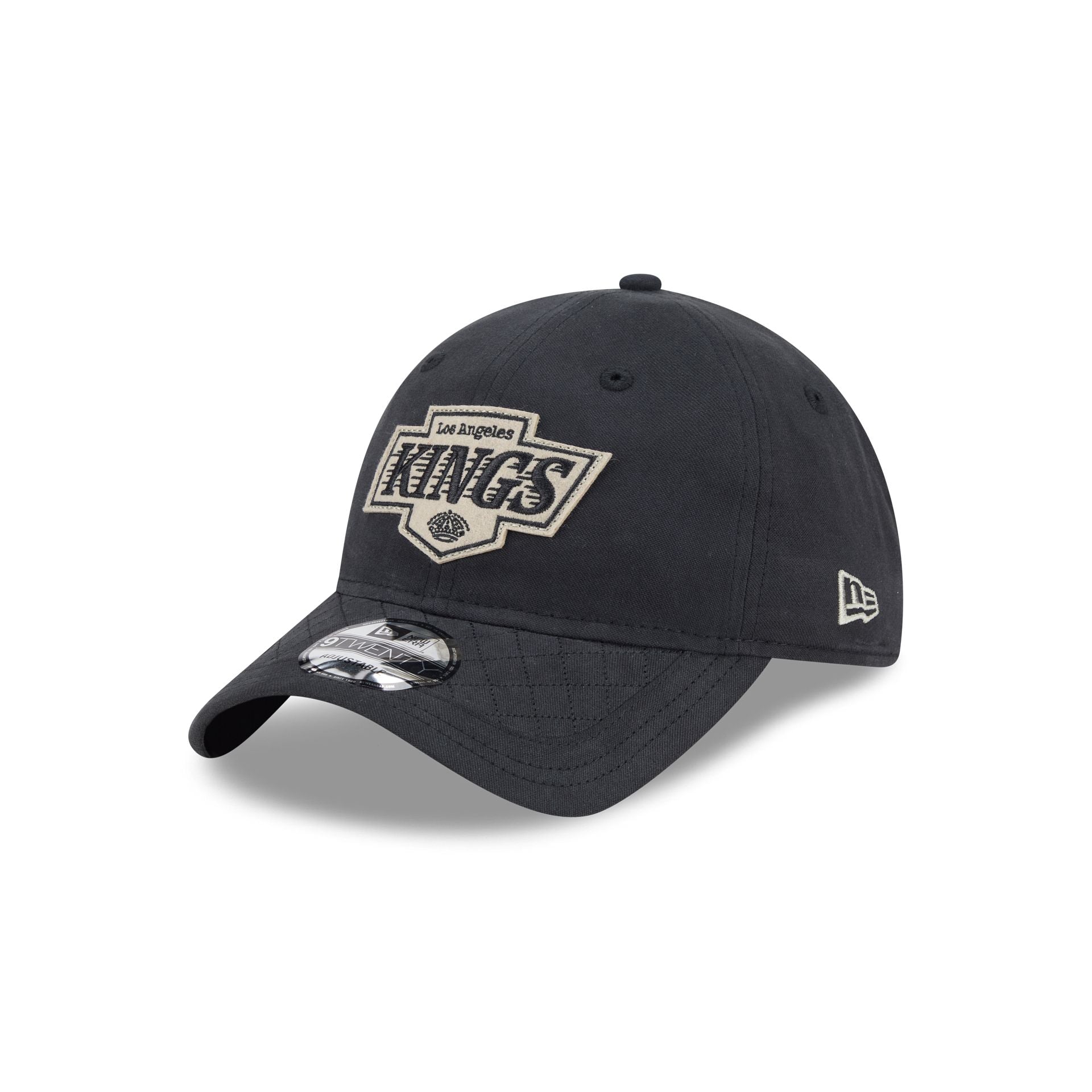 60832625_9TWENTY_LifestyleEnergy_LOSKIN_OTC_3QL Los Angeles Kings Quilted 9TWENTY Adjustable Hat - Image 1
