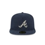 Atlanta Braves Quilted 59FIFTY A-Frame Fitted Hat - Image 2