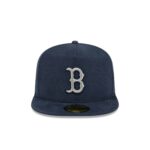 Boston Red Sox Quilted 59FIFTY A-Frame Fitted Hat - Image 2
