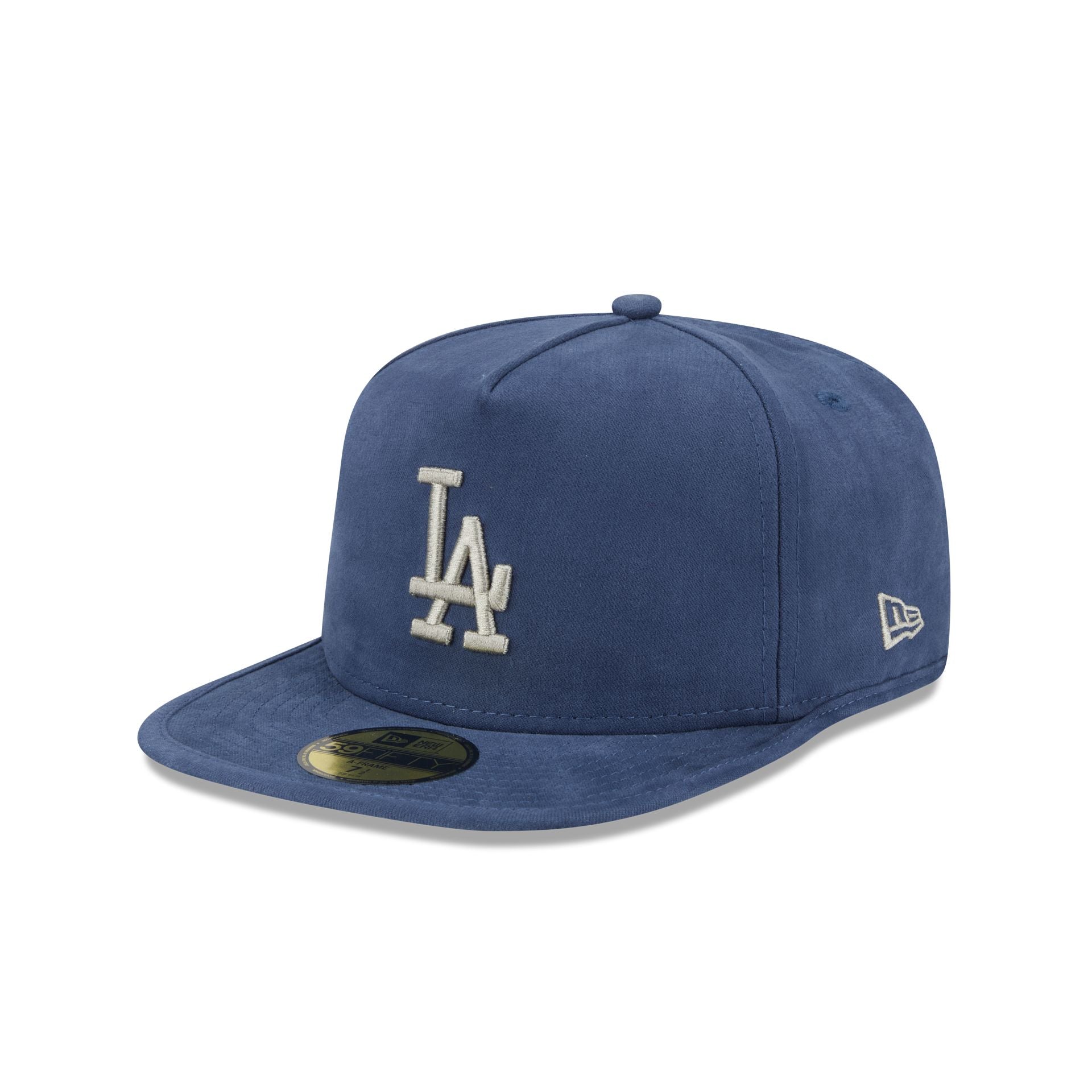 60832631_59FIFTYAF_LifestyleEnergy_LOSDOD_OTC_3QL Los Angeles Dodgers Quilted 59FIFTY A-Frame Fitted Hat - Image 1