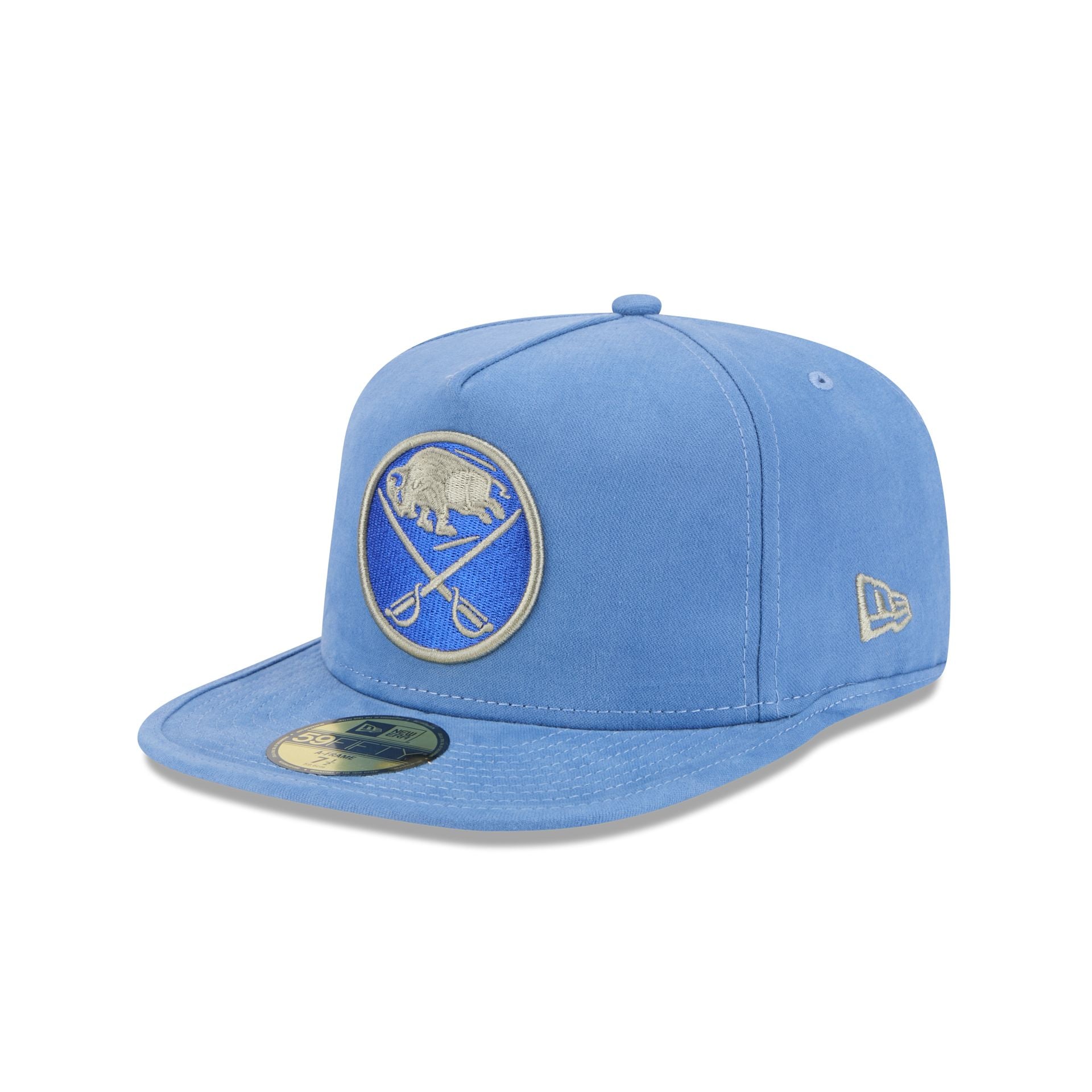 60832643_59FIFTYAF_LifestyleEnergy_BUFSAB_OTC_3QL Buffalo Sabres Quilted 59FIFTY A-Frame Fitted Hat - Image 1
