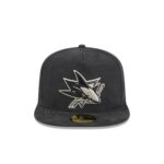 San Jose Sharks Quilted 59FIFTY A-Frame Fitted Hat - Image 2