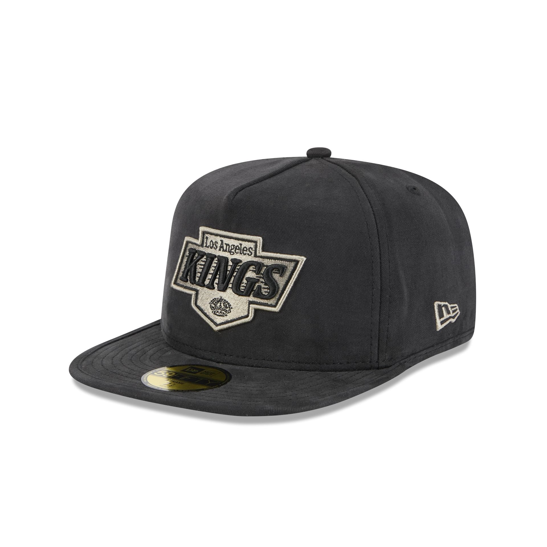 60832648_59FIFTYAF_LifestyleEnergy_LOSKIN_OTC_3QL Los Angeles Kings Quilted 59FIFTY A-Frame Fitted Hat - Image 1
