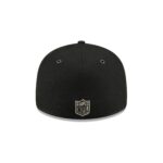 Las Vegas Raiders Quilted Low Profile 59FIFTY Fitted Hat - Image 6