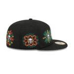 Baltimore Orioles Day of the Dead Skull & Flowers 59FIFTY Fitted Hat - Image 4