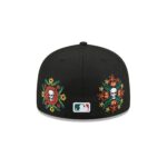 Philadelphia Phillies Day of the Dead Skull & Flowers 59FIFTY Fitted Hat - Image 6
