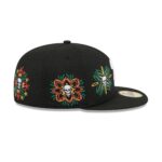 Philadelphia Phillies Day of the Dead Skull & Flowers 59FIFTY Fitted Hat - Image 4