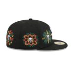 Chicago White Sox Day of the Dead Skull & Flowers 59FIFTY Fitted Hat - Image 4