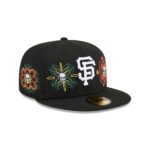 San Francisco Giants Day of the Dead Skull & Flowers 59FIFTY Fitted Hat