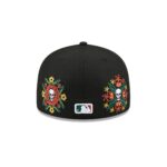 Athletics Day of the Dead Skull & Flowers 59FIFTY Fitted Hat - Image 6