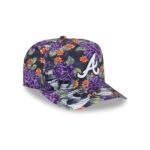 Atlanta Braves Day of the Dead Skull & Roses 9FIFTY A-Frame Snapback - Image 3