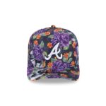 Atlanta Braves Day of the Dead Skull & Roses 9FIFTY A-Frame Snapback - Image 2