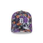 Detroit Tigers Day of the Dead Skull & Roses 9FIFTY A-Frame Snapback - Image 2