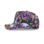 Detroit Tigers Day of the Dead Skull & Roses 9FIFTY A-Frame Snapback - Image 4