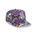 San Diego Padres Day of the Dead Skull & Roses 9FIFTY A-Frame Snapback - Image 3