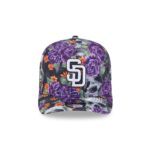 San Diego Padres Day of the Dead Skull & Roses 9FIFTY A-Frame Snapback - Image 2