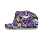 New York Mets Day of the Dead Skull & Roses 9FIFTY A-Frame Snapback - Image 4