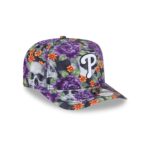 Philadelphia Phillies Day of the Dead Skull & Roses 9FIFTY A-Frame Snapback - Image 3