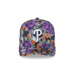 Philadelphia Phillies Day of the Dead Skull & Roses 9FIFTY A-Frame Snapback - Image 2