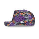 Texas Rangers Day of the Dead Skull & Roses 9FIFTY A-Frame Snapback - Image 4