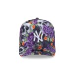 New York Yankees Day of the Dead Skull & Roses 9FIFTY A-Frame Snapback - Image 2