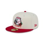 Cincinnati Reds Day of the Dead Sugar Skull Mascot 59FIFTY Fitted Hat - Image 3