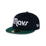 Just Caps Plaid Interior Dallas Mavericks Retro Crown 59FIFTY Fitted Hat