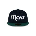 Just Caps Plaid Interior Dallas Mavericks Retro Crown 59FIFTY Fitted Hat - Image 2