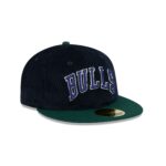 Just Caps Plaid Interior Chicago Bulls Retro Crown 59FIFTY Fitted Hat - Image 3