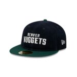 Just Caps Plaid Interior Denver Nuggets Retro Crown 59FIFTY Fitted Hat