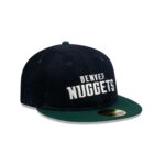Just Caps Plaid Interior Denver Nuggets Retro Crown 59FIFTY Fitted Hat - Image 3