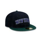 Just Caps Plaid Interior New York Knicks Retro Crown 59FIFTY Fitted Hat - Image 3