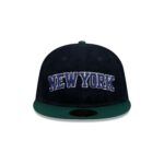Just Caps Plaid Interior New York Knicks Retro Crown 59FIFTY Fitted Hat - Image 2