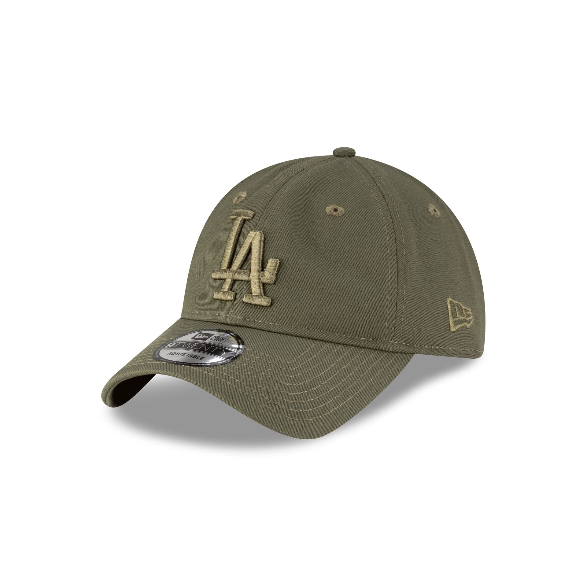 60838831_9TWENTY_COLLAB_25_LOSDOD_NOV_3QL-1 Todd Snyder x Los Angeles Dodgers Olive 9TWENTY Adjustable Hat - Image 1