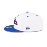 Malbon x New York Knicks White 59FIFTY Fitted Hat - Image 5