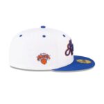 Malbon x New York Knicks White 59FIFTY Fitted Hat - Image 4
