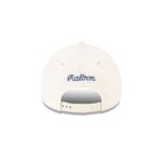 Malbon x New York Knicks Chrome White 9FORTY A-Frame Snapback Hat - Image 6