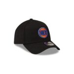 Malbon x New York Knicks Black 9FORTY A-Frame Snapback Hat - Image 3