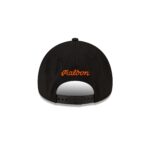 Malbon x New York Knicks Black 9FORTY A-Frame Snapback Hat - Image 6