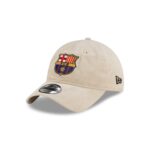 FC Barcelona Stone Corduroy 9TWENTY Adjustable Hat