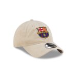 FC Barcelona Stone Corduroy 9TWENTY Adjustable Hat - Image 3