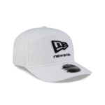 New Era Cap White Split Panel 9SEVENTY Stretch-Snap Hat - Image 3