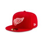 Detroit Red Wings Scarlet 59FIFTY Fitted Hat