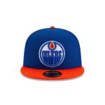 Edmonton Oilers Royal Blue & Orange 59FIFTY Fitted Hat - Image 2