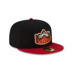 Coming to America Zamunda Black Orange 59FIFTY Fitted Hat - Image 3