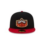 Coming to America Zamunda Black Orange 59FIFTY Fitted Hat - Image 2